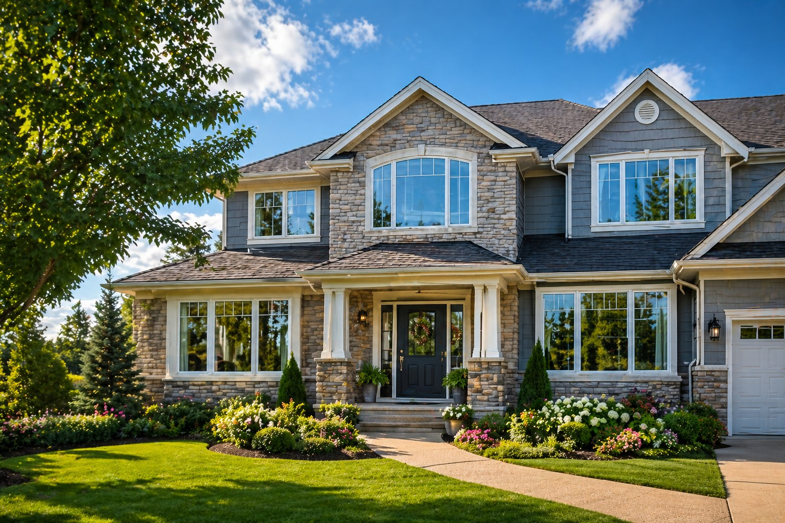 Well-maintained Conway Arkansas home with clean sparkling windows
